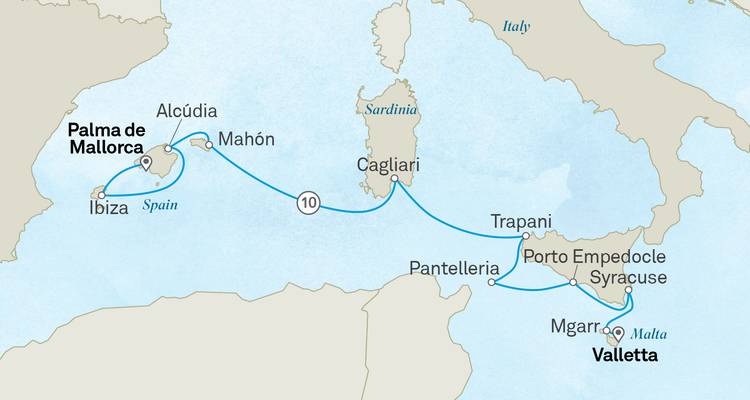 Les joyaux de la Méditerranée - Scenic Luxury Cruises & Tours 1