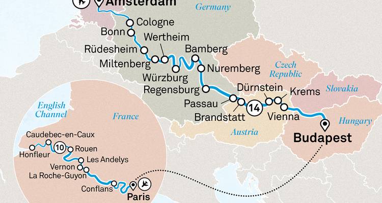 Jewels of Europe & Normandy & Gems of the Seine 2026 - 25 Days (from Paris to Amsterdam) - Scenic Luxury Cruises & Tours 4