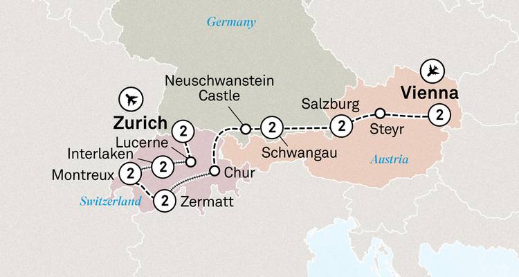 Maravillas de Suiza y Austria 2026 - 15 Días (from Viena to Zúrich) - Scenic Luxury Cruises & Tours 5