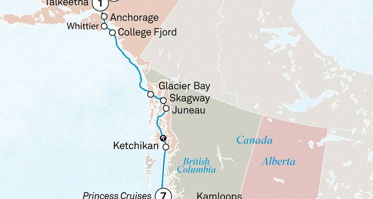 Rocheuses canadiennes, Alaska et cercle arctique 2026 - Scenic Luxury Cruises & Tours 3
