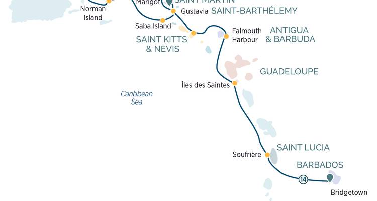Découvrez les perles des Caraïbes 2026 - Emerald Cruises 1