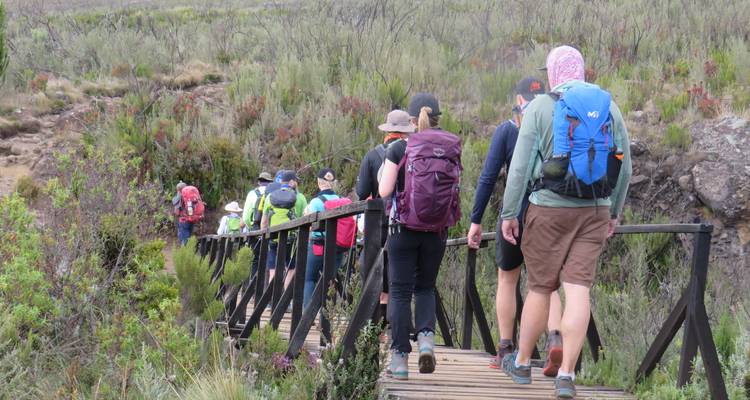 "Le trek classique du Kilimandjaro - 6 jours via Marangu" - Exodus African Safari 2
