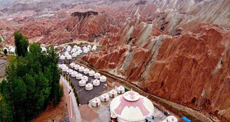 Circuit en petit groupe de Lanzhou à Dunhuang 8J : Au cœur du désert de Badain Jarhan - Top China Travel 2