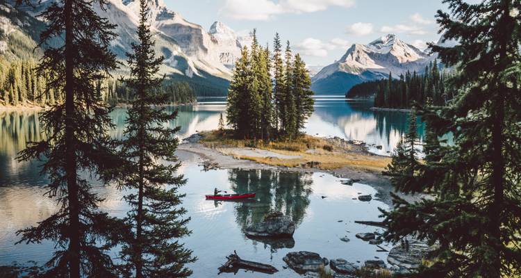 Circuit en bus de 6 jours dans les Rocheuses canadiennes : De Vancouver à Calgary, en passant par Banff, Jasper, Lake Louise et Moraine Lake - Calgary Tours 10
