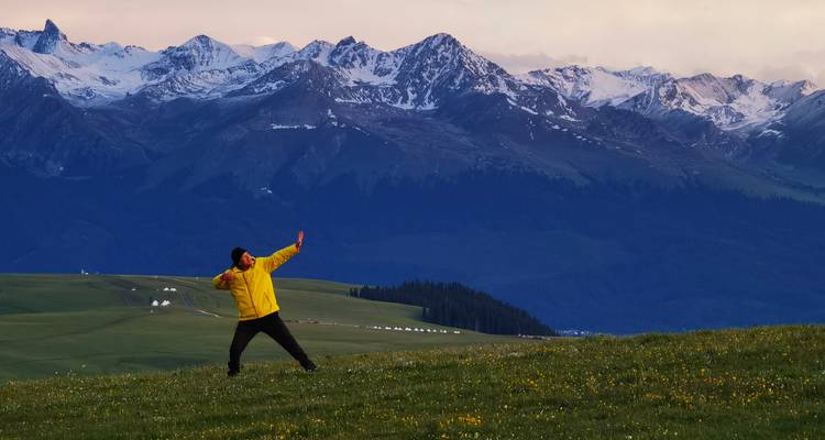 Trek UNESCO de 7 jours à Kharazhen : Aventure dans la nature des Tianshan et la culture nomade kazakhe - Doufeng Adventure 5