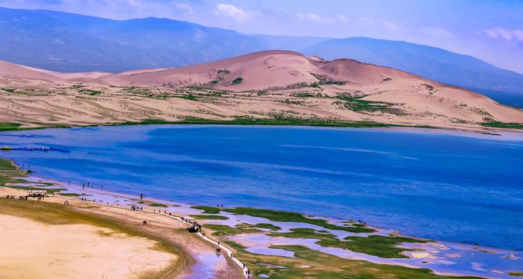 Circuit en groupe de 8 jours de Qinghai à Dunhuang, y compris le lac salé de Chaka - Top China Travel 1