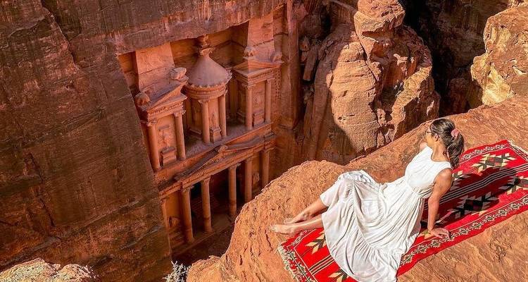 Private Tour Amman: Petra, Wadi Rum Camp & Dead Sea 2 days adventure - World Skyway  1