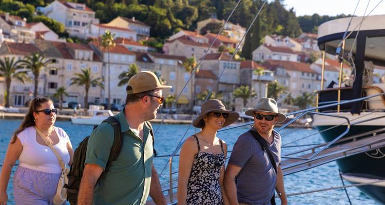 5-day Dubrovnik to Split one-way cruise - Premier Plus boat, Over 40s - Go Croatia Sail 1