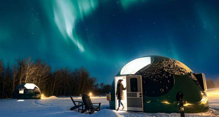 Rocheuses canadiennes : Exploration des aurores boréales en hiver - G Adventures 5