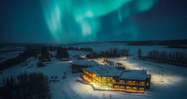 Rocheuses canadiennes : Exploration des aurores boréales en hiver - G Adventures 1