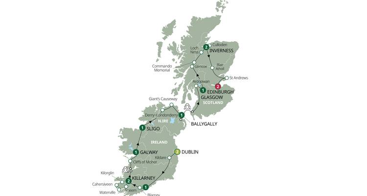 Best of Ireland & Scotland - Premium (Classic) (including Glasgow) - Brendan Vacations 4