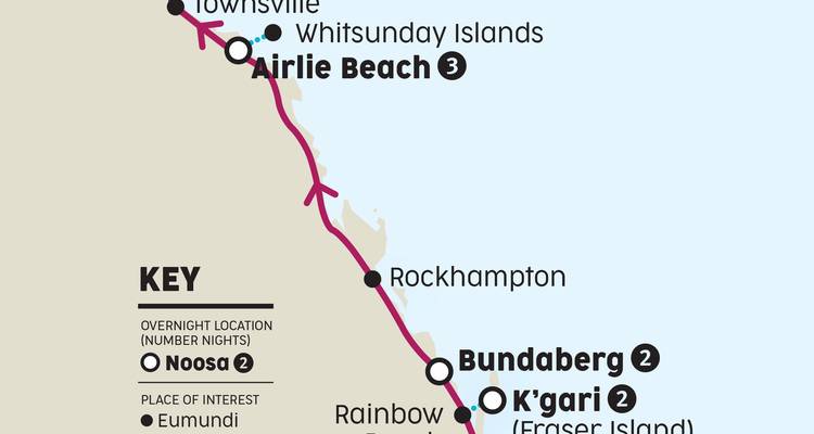 Brisbane to Cairns: 15 Day DINGO SELECT Tour (twinshare or single accom) - Stray Australia  2
