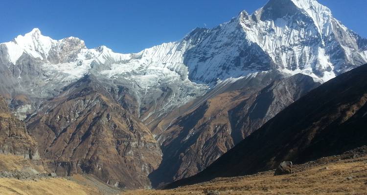 Trek avec vue sur l'Annapurna - Adventure Bound 3