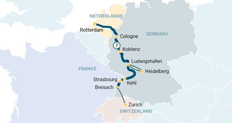 Les joyaux du Rhin - 2025 - 8 jours (from Zurich to Rotterdam) - Emerald Cruises 5
