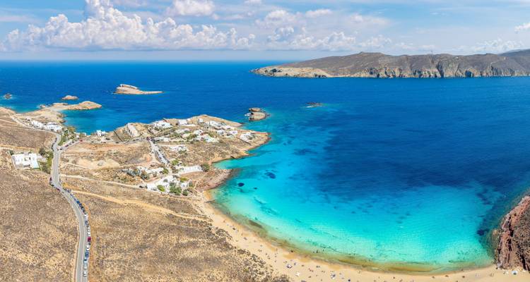 Plages romantiques de l'île de Mykonos - Worldee 9
