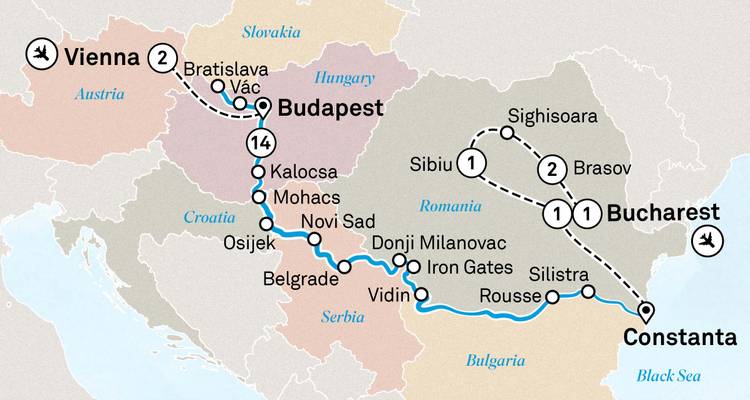 Découverte du Bas-Danube avec Vienne et la Transylvanie 2027 - Scenic Luxury Cruises & Tours 4