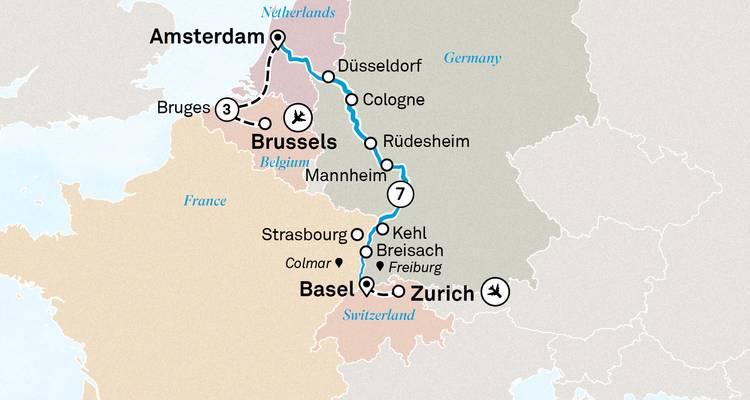 Rhine Christmas Markets with Bruges 2027 - 11 Days (from Brussels to Zurich) - Scenic Luxury Cruises & Tours 3