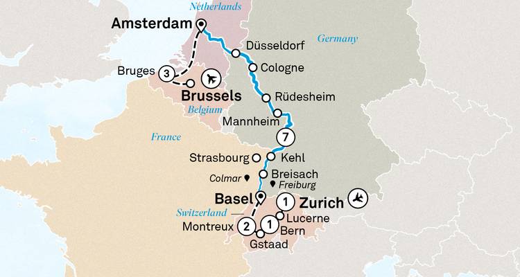 Rhine Christmas Markets with Bruges & Switzerland 2027 - 15 Days (from Zurich to Bruges) - Scenic Luxury Cruises & Tours 4