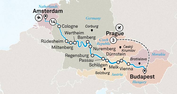 Christmas & New Year with Prague 2027 - 18 Days (from Amsterdam to Prague) - Scenic Luxury Cruises & Tours 3