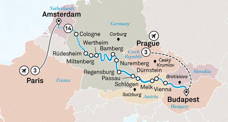 Noël et Nouvel An avec Paris et Prague 2027 - 21 jours (including Ratisbonne) - Scenic Luxury Cruises & Tours 4