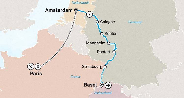 Les hauts lieux du Rhin avec Paris 2027 - 11 jours (from Bâle to Paris) - Scenic Luxury Cruises & Tours 4