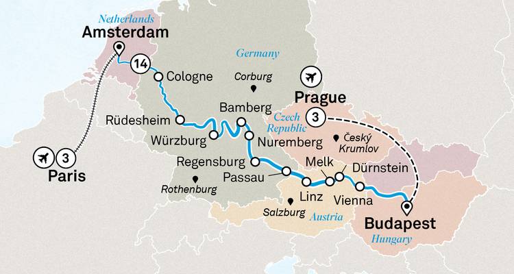 Noël et Nouvel An avec Paris et Prague 2027 - 21 jours (including Regensberg) - Scenic Luxury Cruises & Tours 4