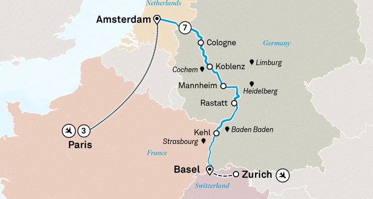 Rhine Highlights with Paris 2027 - 11 Days - Scenic Luxury Cruises & Tours 4