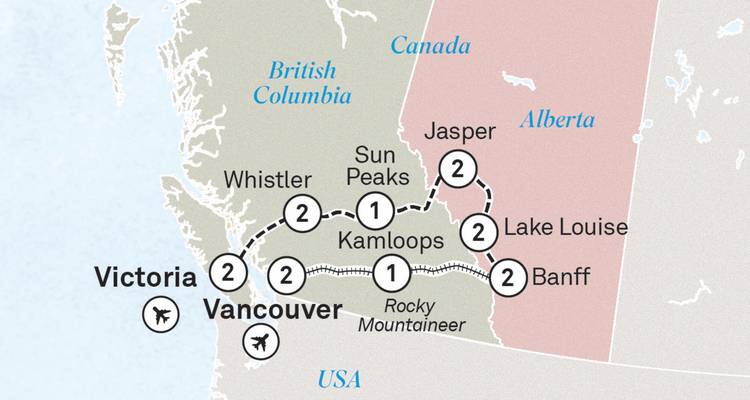Les points forts des Rocheuses - Scenic Luxury Cruises & Tours 6