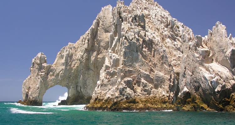 Iconic rock arch of El Arco at Cabo San Lucas.
