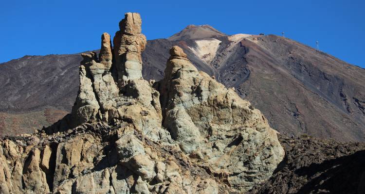 Le mont Teide et des formations rocheuses uniques.