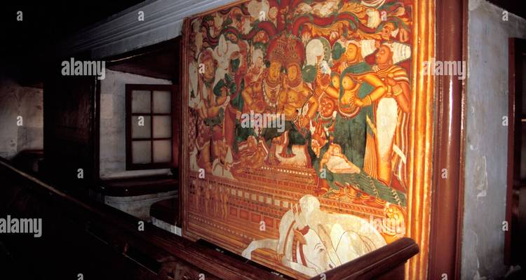 Peinture à fresque de personnages historiques avec filigrane alamy.