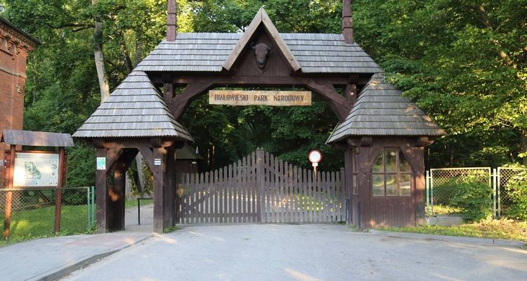 Porte d'entrée d'un parc national.