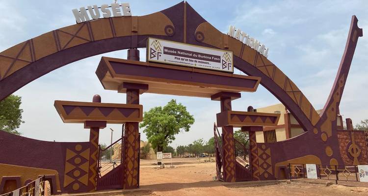 Entrée du Musée National du Burkina Faso.