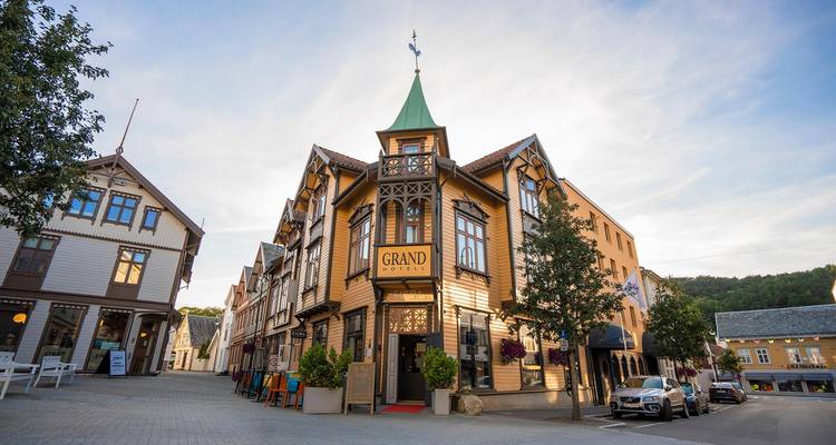 Grand Hôtel dans un cadre pittoresque
