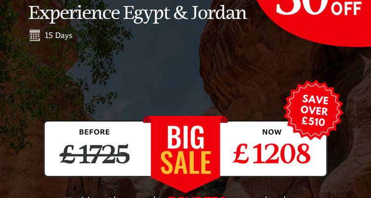Experience Egypt & Jordan – 5* Cruise - Timeless Tours  8
