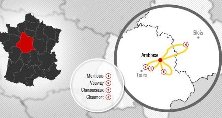 Vallée de la Loire - Boucles cyclistes Amboise - Discover France Adventures 8