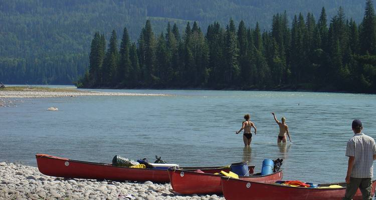 Excursion en canoë sur la rivière Athabasca en Alberta, Canada - Timberwolf Tours Ltd. 2