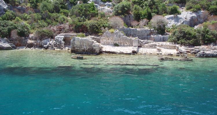 Crucero de Kas a Olympos 3 días/2 noches - Alaturka Turkey – Tours & Blue Cruises 7