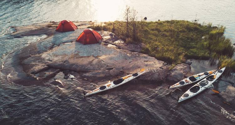 8 días de kayak y campamento salvaje en el archipiélago - autoguiado - Do the North 9