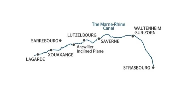 Une croisière de charme à travers la Lorraine et l'Alsace et le long du canal de la Marne au Rhin (croisière de port à port) - CroisiEurope River Cruises 1