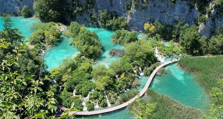 Croisière dans les îles croates + Circuit terrestre avec Plitvice - de Zagreb - Nature Trips 2