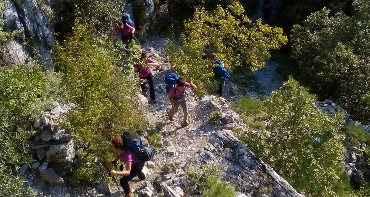 Trekking vers l'Olympe - Traversée des gorges d'Enipea - Greek Adventure 2