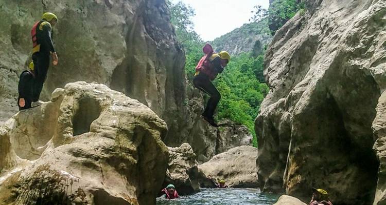 Canyoning at Kleftis Gorge, Grevena - Greek Adventure 4