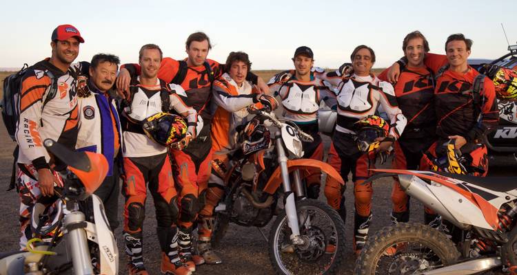 Orkhon Waterfall - Enduro Adventure Tour - Nomadic Off Road 7