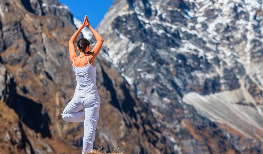 Trekking de Yoga no Everest — 1