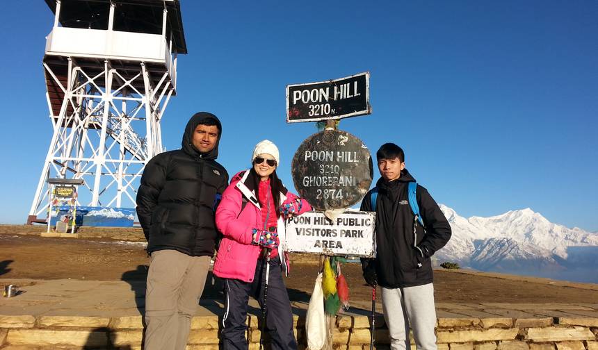 Poonhill trek — 1
