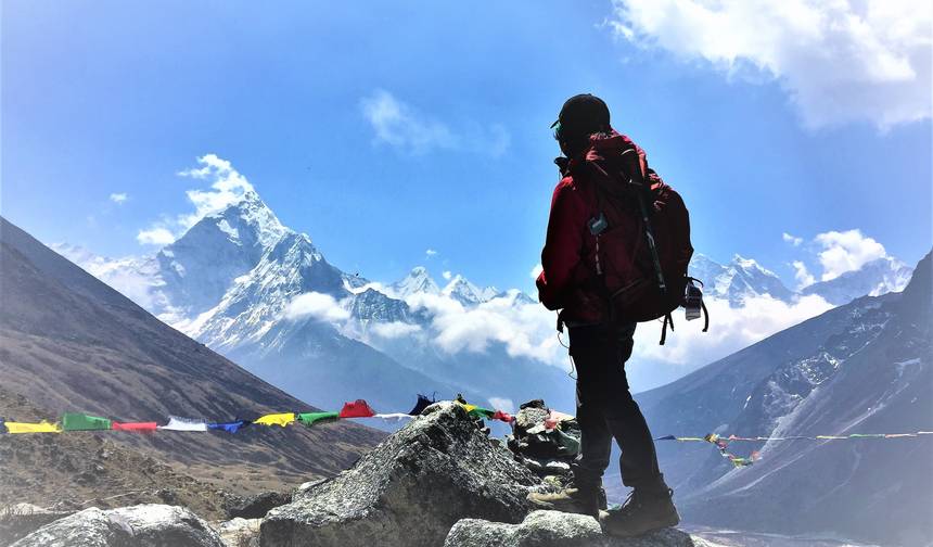 Trilho de Yoga no Acampamento Base do Everest — 1