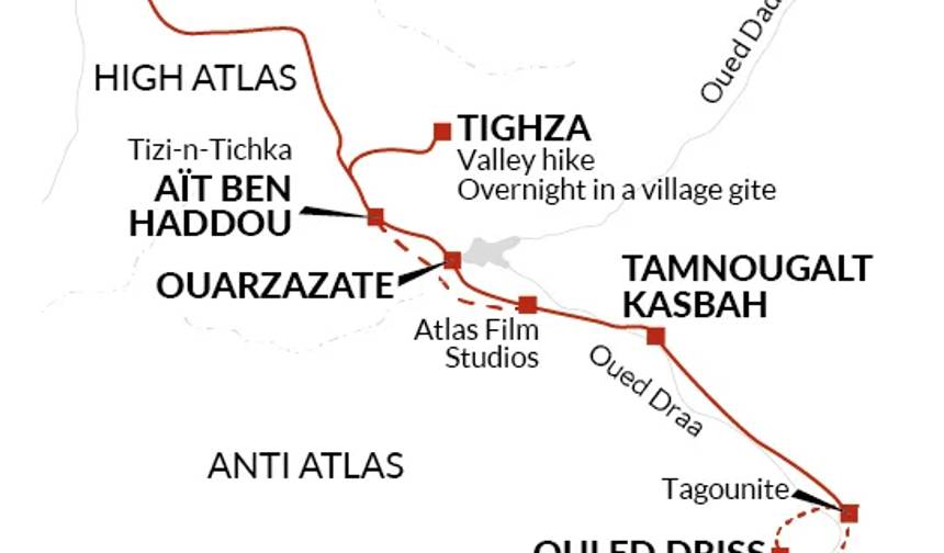 家族向けアトラス山脈とサハラの冒険 — 1
