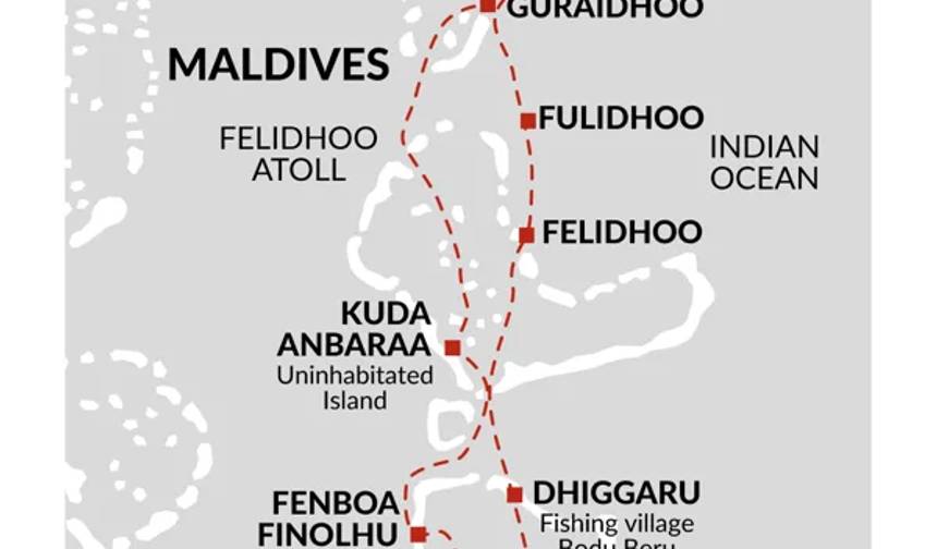 Cruzeiro de Dhoni nas Maldivas — 1