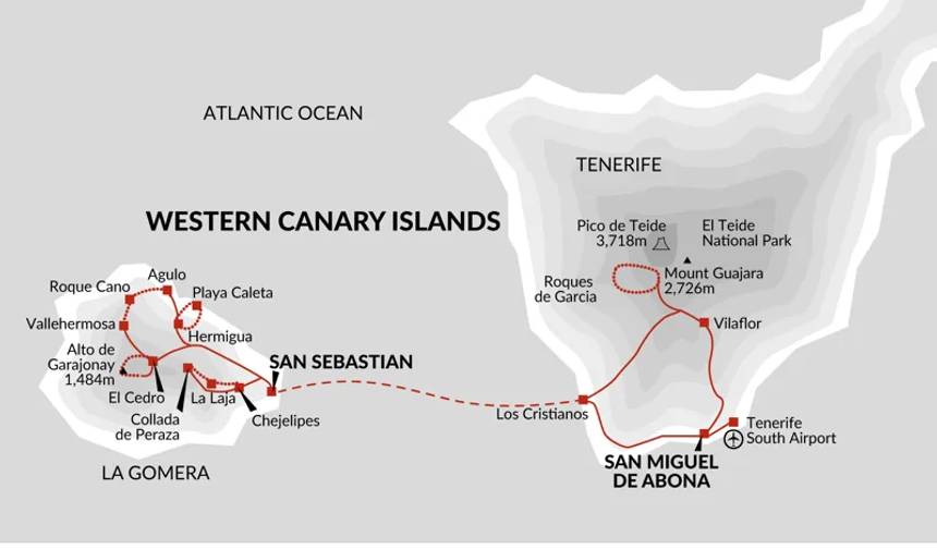 Caminhada nas Ilhas Canárias - La Gomera e Tenerife — 1
